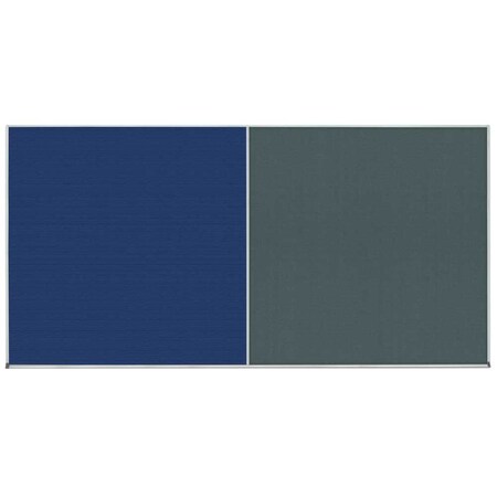 United Visual Products Enclosed Corkboard, 1 Door, 24"x36", 4" Fra UV3415-BLACK-DRKSPR